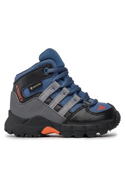 adidas Trekkingi Terrex Mid GORE-TEX Hiking Shoes IF7525 Niebieski ze sklepu MODIVO w kategorii Buty trekkingowe dziecięce - zdjęcie 181162526