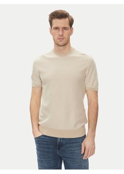 BOSS Sweter Jianfranco 50537642 Biały Regular Fit ze sklepu MODIVO w kategorii Swetry męskie - zdjęcie 181162538