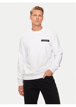Richmond X Bluza UMA24135FE Biały Regular Fit ze sklepu MODIVO w kategorii Bluzy męskie - zdjęcie 181162598