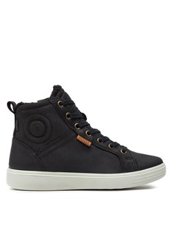 ECCO Trzewiki S7 Teen GORE-TEX 78007302001 Czarny ze sklepu MODIVO w kategorii Buty zimowe dziecięce - zdjęcie 181162879