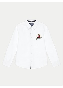 Guess Koszula L4BH02 W9CL0 Biały Regular Fit ze sklepu MODIVO w kategorii Koszule chłopięce - zdjęcie 181162898