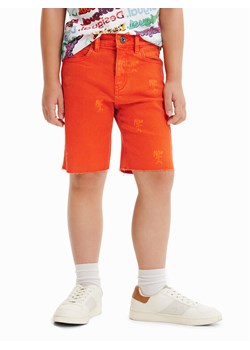 Desigual Szorty jeansowe 23SBDD01 Brązowy Regular Fit ze sklepu MODIVO w kategorii Spodenki chłopięce - zdjęcie 181162908