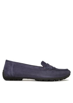 Geox Mokasyny D Kosmopolis + Grip D35RCA00021C4002 Granatowy ze sklepu MODIVO w kategorii Mokasyny damskie - zdjęcie 181162929