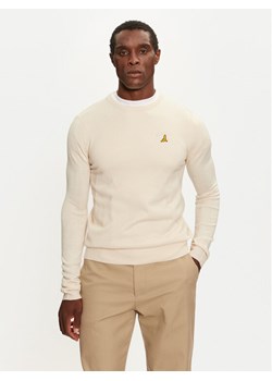 Brave Soul Sweter MK-230EINSTEIN6 Beżowy Regular Fit ze sklepu MODIVO w kategorii Swetry męskie - zdjęcie 181162937