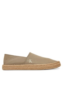 Calvin Klein Jeans Espadryle Inj Espadrille Cv YM0YM01251 Beżowy ze sklepu MODIVO w kategorii Espadryle męskie - zdjęcie 181162967