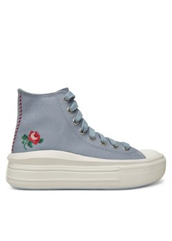 Converse Trampki Chuck Taylor All Star Move Platform Rose A12571C Szary ze sklepu MODIVO w kategorii Trampki damskie - zdjęcie 181163036