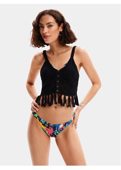 Desigual Top Madagascar 24SWMF01 Czarny Regular Fit ze sklepu MODIVO w kategorii Odzież plażowa - zdjęcie 181163136