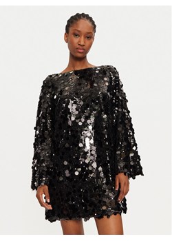 Babylon Sukienka koktajlowa S00803 Czarny Loose Fit ze sklepu MODIVO w kategorii Sukienki - zdjęcie 181163145