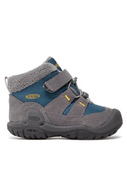 Keen Trekkingi Knotch Chukka 1026739 Szary ze sklepu MODIVO w kategorii Buty zimowe dziecięce - zdjęcie 181163216