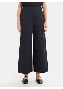 Max Mara Leisure Kuloty Antille 2516131017 Granatowy Regular Fit ze sklepu MODIVO w kategorii Spodnie damskie - zdjęcie 181163327