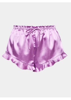 Hunkemöller Szorty piżamowe 203158 Fioletowy Comfortable Fit ze sklepu MODIVO w kategorii Piżamy damskie - zdjęcie 181163407