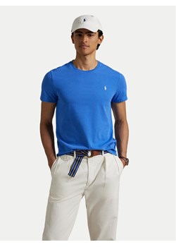 Polo Ralph Lauren T-Shirt 710671438411 Niebieski Slim Fit ze sklepu MODIVO w kategorii T-shirty męskie - zdjęcie 181163479
