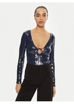 BARDOT Body 59471TB Niebieski Slim Fit ze sklepu MODIVO w kategorii Bluzki damskie - zdjęcie 181163517