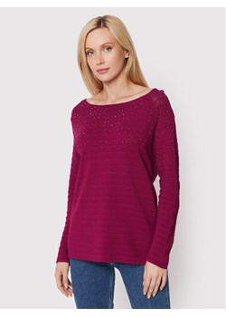 Joseph Ribkoff Sweter 223955 Fioletowy Regular Fit ze sklepu MODIVO w kategorii Swetry damskie - zdjęcie 181163549