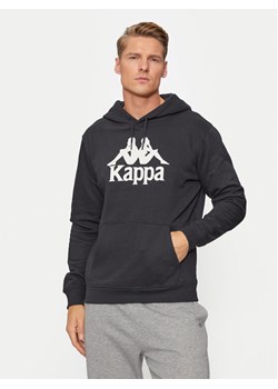 Kappa Bluza Malmo 3 Auth Kontemporary 341M43W Czarny Regular Fit ze sklepu MODIVO w kategorii Bluzy męskie - zdjęcie 181163558