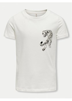 Kids ONLY T-Shirt 15331159 Biały Regular Fit ze sklepu MODIVO w kategorii T-shirty chłopięce - zdjęcie 181163569