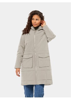 Jack Wolfskin Kurtka zimowa White Frost Parka 1207361 Szary Regular Fit ze sklepu MODIVO w kategorii Parki damskie - zdjęcie 181163746