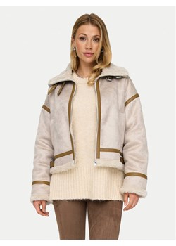 ONLY Kożuch Ylva 15322042 Beżowy Regular Fit ze sklepu MODIVO w kategorii Kożuchy - zdjęcie 181163759