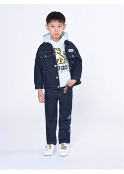 Kenzo Kids Bluza K25767 S Błękitny Regular Fit ze sklepu MODIVO w kategorii Bluzy chłopięce - zdjęcie 181163805
