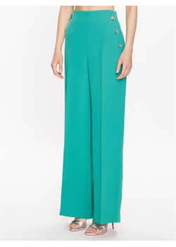 Ted Baker Spodnie materiałowe Llaylat 269651 Zielony Wide Leg ze sklepu MODIVO w kategorii Spodnie damskie - zdjęcie 181163849