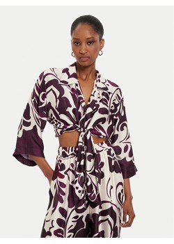 ViCOLO Koszula TB2930 Fioletowy Relaxed Fit ze sklepu MODIVO w kategorii Koszule damskie - zdjęcie 181163868