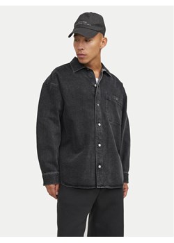 Jack&Jones Koszula jeansowa Santorini 12250602 Czarny Relaxed Fit ze sklepu MODIVO w kategorii Koszule męskie - zdjęcie 181163927