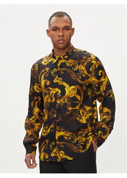 Versace Jeans Couture Koszula 76GAL2R0 Czarny Regular Fit ze sklepu MODIVO w kategorii Koszule męskie - zdjęcie 181163956