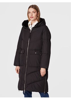 Tommy Hilfiger Kurtka zimowa Chevron Sorona WW0WW36210 Czarny Relaxed Fit ze sklepu MODIVO w kategorii Kurtki damskie - zdjęcie 181163975