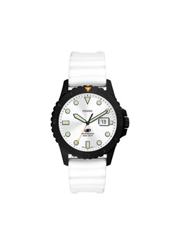 Fossil Zegarek Blue FS5999 Biały ze sklepu MODIVO w kategorii Zegarki - zdjęcie 181164096