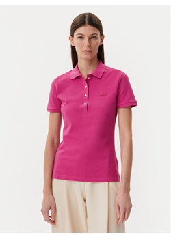 Lacoste Polo PF5462 Różowy Slim Fit ze sklepu MODIVO w kategorii Bluzki damskie - zdjęcie 181164115
