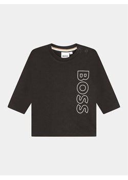 Boss Bluzka J05A21 Czarny Regular Fit ze sklepu MODIVO w kategorii T-shirty chłopięce - zdjęcie 181164135