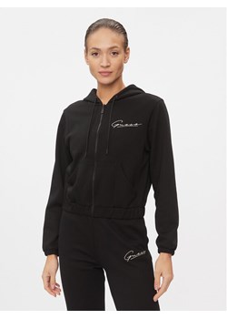 Guess Bluza Allycia V4RQ02 KC3D2 Czarny Regular Fit ze sklepu MODIVO w kategorii Bluzy damskie - zdjęcie 181164145