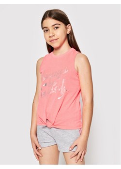 4F Top HJL21-JTSD013A Różowy Regular Fit ze sklepu MODIVO w kategorii Bluzki dziewczęce - zdjęcie 181164147