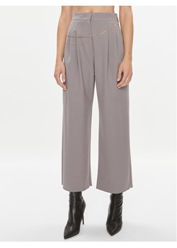 Marella Spodnie materiałowe Fante 2331360636200 Szary Relaxed Fit - id: 0000303089313 - marki Marella - 181164165 Marella Spodnie materiałowe Fante 2331360636200 Szary Relaxed Fit ze sklepu MODIVO w kategorii Spodnie damskie - zdjęcie 181164165