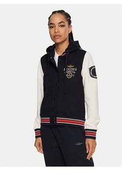 Aeronautica Militare Bluza 242AF482DF511 Granatowy Regular Fit ze sklepu MODIVO w kategorii Bluzy damskie - zdjęcie 181164326