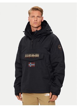 Napapijri Kurtka anorak Rainforest Next NP0A4IB9 Czarny Regular Fit ze sklepu MODIVO w kategorii Kurtki męskie - zdjęcie 181164388