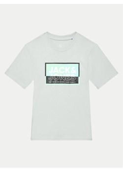 Jack&Jones Junior T-Shirt Jcologan 12259922 Szary Regular Fit ze sklepu MODIVO w kategorii T-shirty chłopięce - zdjęcie 181164407