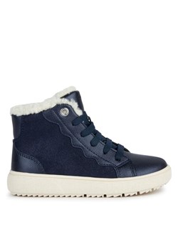 Geox Sneakersy J Theleven Girl B Ab J36HTB 077BC C4021 S Granatowy ze sklepu MODIVO w kategorii Trampki dziecięce - zdjęcie 181164435