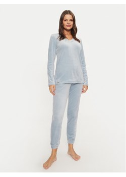 Selmark Piżama P8373 Błękitny Regular Fit ze sklepu MODIVO w kategorii Piżamy damskie - zdjęcie 181164535