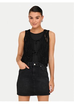 ONLY Top Lizzy 15343882 Czarny Regular Fit ze sklepu MODIVO w kategorii Bluzki damskie - zdjęcie 181164538