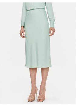 Calvin Klein Spódnica midi Bias K20K203514 Zielony Regular Fit ze sklepu MODIVO w kategorii Spódnice - zdjęcie 181164559