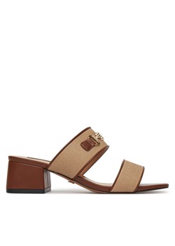 Nine West Klapki 2560-01 Beżowy ze sklepu MODIVO w kategorii Klapki damskie - zdjęcie 181164707