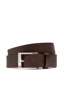 Tommy Hilfiger Pasek Męski New Aly Belt AM0AM08363 Brązowy ze sklepu MODIVO w kategorii Paski męskie - zdjęcie 181164726