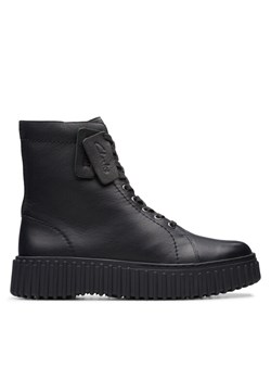 Clarks Botki Torhill Rise 26173870 Czarny ze sklepu MODIVO w kategorii Botki - zdjęcie 181164735