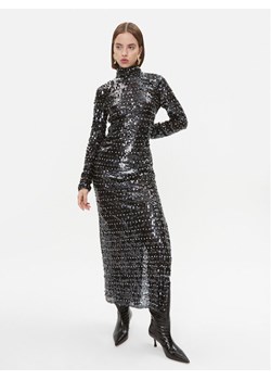 Patrizia Pepe Sukienka wieczorowa 2A2670/A352-FE05 Czarny Slim Fit ze sklepu MODIVO w kategorii Sukienki - zdjęcie 181164855