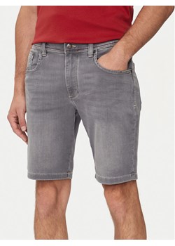Bugatti Szorty jeansowe 3138D 56604A Szary Slim Fit ze sklepu MODIVO w kategorii Spodenki męskie - zdjęcie 181164856