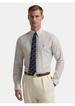 Polo Ralph Lauren Koszula 710886462001 Szary Custom Fit ze sklepu MODIVO w kategorii Koszule męskie - zdjęcie 181164869