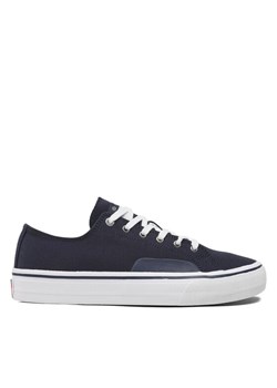 Tommy Jeans Tenisówki Skate Canvas Ess EM0EM01175 Granatowy ze sklepu MODIVO w kategorii Trampki męskie - zdjęcie 181164895