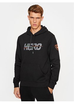 Rossignol Bluza Hero Hoodie RLMMS11 Czarny Regular Fit ze sklepu MODIVO w kategorii Bluzy męskie - zdjęcie 181164957