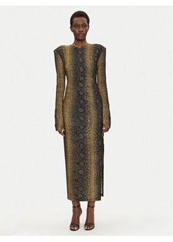 NORMA KAMALI Sukienka codzienna KK4243PLC27302 Brązowy Slim Fit - id: 0000304915802 - marki Norma Kamali - 181164969 NORMA KAMALI Sukienka codzienna KK4243PLC27302 Brązowy Slim Fit ze sklepu MODIVO w kategorii Sukienki - zdjęcie 181164969